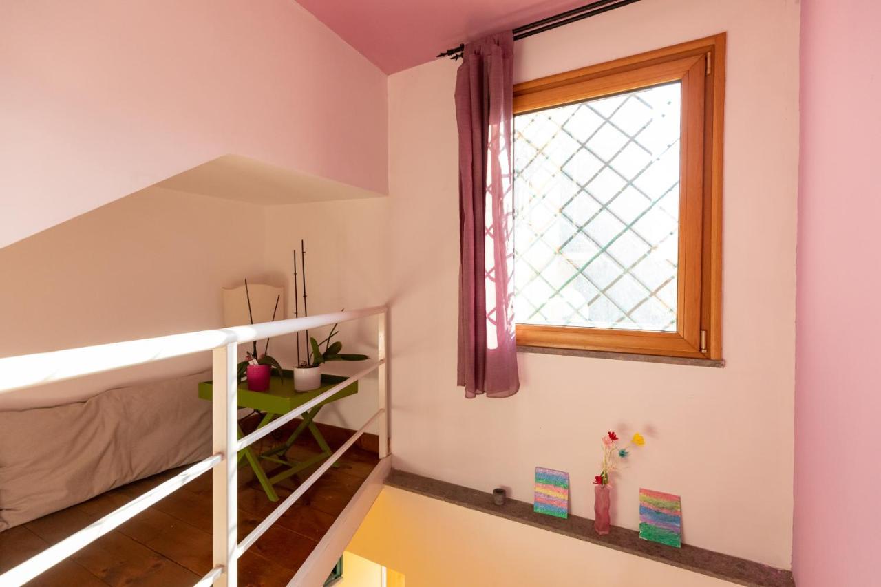 Colored House Until 7 People Above Sqplebiscito Napoli Exterior foto